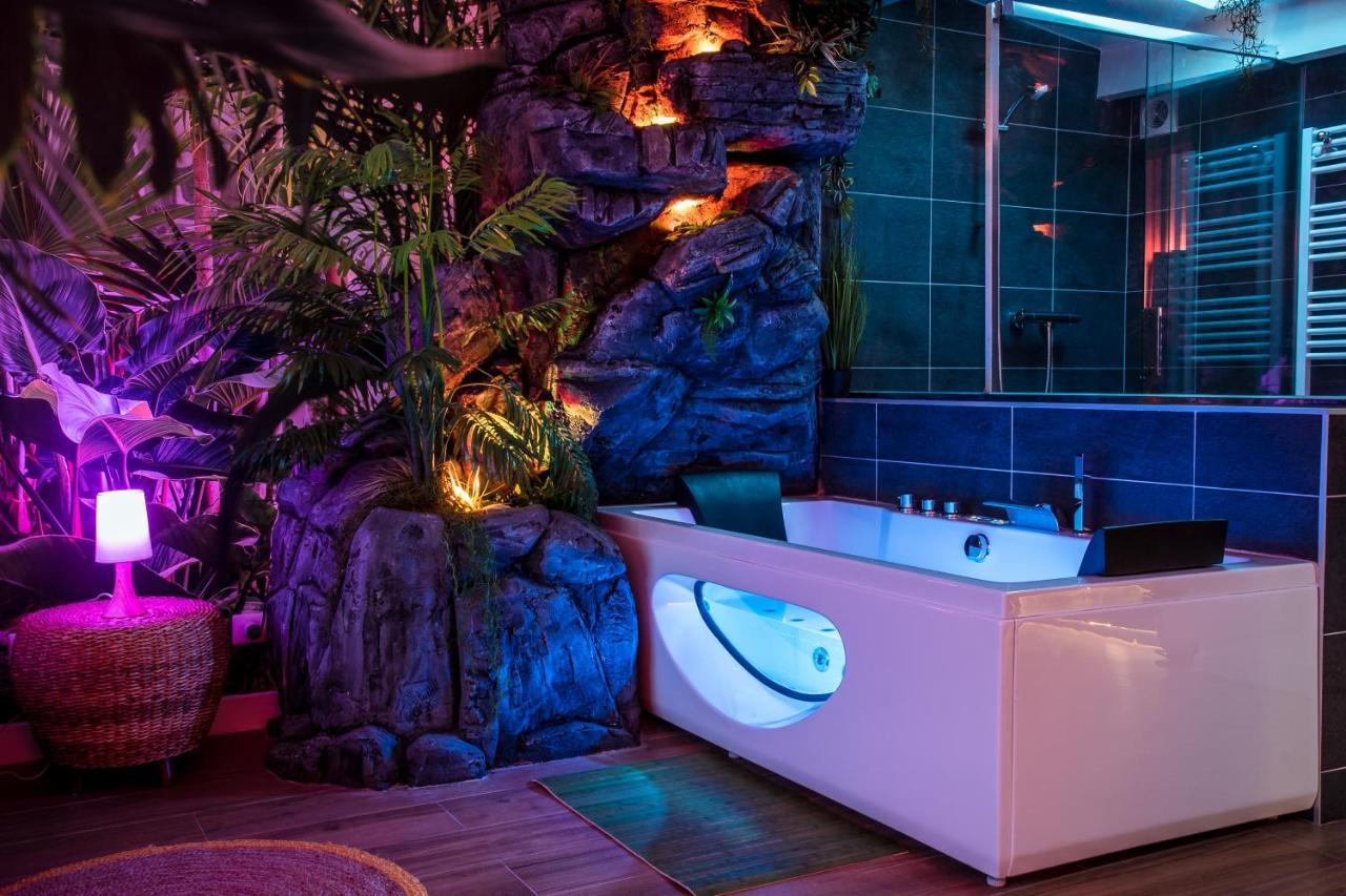 Secret Suite "Jungle" - Jacuzzi Privatif - Gare Rer C - Proche Paris Бретиньи-сюр-Орг Экстерьер фото