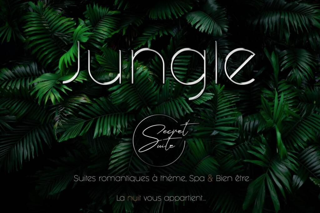 Secret Suite "Jungle" - Jacuzzi Privatif - Gare Rer C - Proche Paris Бретиньи-сюр-Орг Экстерьер фото