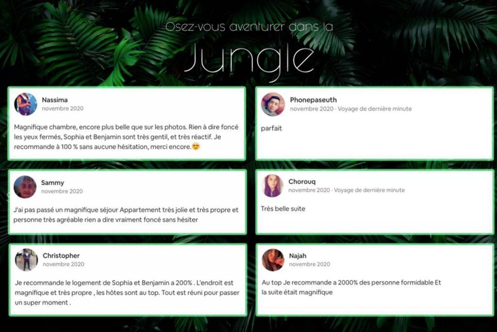 Secret Suite "Jungle" - Jacuzzi Privatif - Gare Rer C - Proche Paris Бретиньи-сюр-Орг Экстерьер фото
